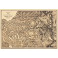 thumbnail image 2 of Whitney 32x24 White Modern Wood Framed Museum Art Print Titled - Part of Sierra Nevada California - Whitney 1867, 2 of 4