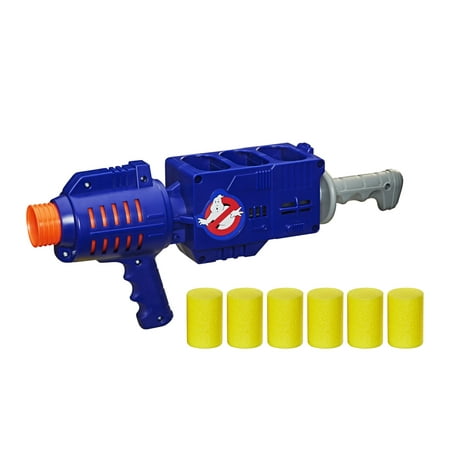 Ghostbusters Kenner Classics Ghostpopper Retro Blaster Action Toy with 6 Foam Pops Projectiles, Walmart Exclusive