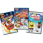 Paw Patrol: Pups Save Christmas/Blaze Saves Christmas/Spongebob Squarepants Christmas - Holiday 3 pack Bundle (DVD), Paramount, Kids & Family