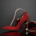 thumbnail image 2 of 2pcs Shoe Display Stand High Heels Sandal Support Holder Stainless Steel Display Rack, 2 of 9