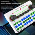 thumbnail image 4 of 6 modos RGB LED inalámbrico compatible con Bluetooth Mezclador de DJ externo Tarjeta de sonido en vivo WDOplteas  Para estrenar, 4 of 9