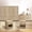 Reclaimed Light Oak, variant on SICOTAS 4-Piece Bedroom Furniture Set with Dresser, Nightstands, and Armoire - Boho 56.85"W Dresser with 6 Drawers, 30"W Nightstand with Charging Station, 70"H Armoire with Storage