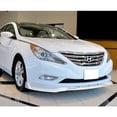 thumbnail image 4 of For 2011-2014 Hyundai Sonata STP-Style Painted White Front Bumper Spoiler Lip, 4 of 5