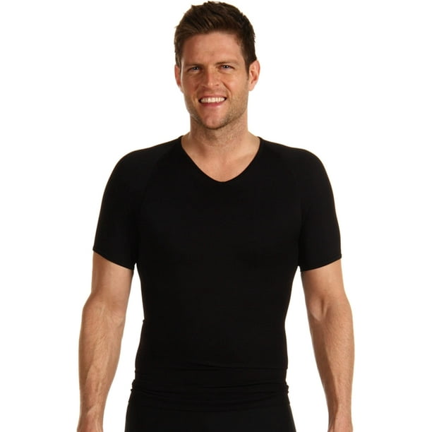 SPANX Zoned Performance Compression V- Neck Shirt for Men 