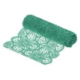 thumbnail image 1 of Unique Bargains Lace Ribbon 10 Yards 7 Inch Lace Flower Trim for Craft Headbands Wedding Dark Green, 1 of 5