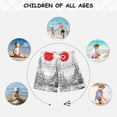 thumbnail image 6 of FORMRS Boys Swim Trunks Quick Dry Mesh Liner Boardshorts Sizes XS-XL, White Streets, 6 of 7