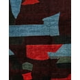 thumbnail image 1 of Ahgly Company Indoor Rectangle Abstract Red Oriental Area Rugs, 3' x 5', 1 of 6