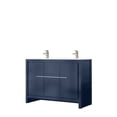 thumbnail image 3 of 48 in. W Navy Blue | Two Cabinets, Three Drawers Storage | Bathroom Vanity, 3 of 3