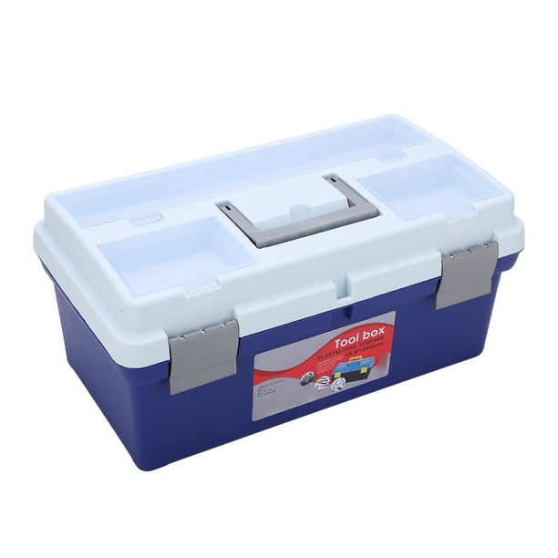 Caja de arte de plástico contenedores de almacenamiento de suministros con cerradura caja organizadora portátil para manualidades caja de almacenamiento de doble capa con ANGGREK Otros