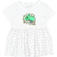 thumbnail image 3 of Inktastic Tiny, Cute Chameleon Girls Baby Dress, 3 of 5