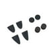 thumbnail image 1 of Game Controller Thumbstick Cap Gamepad Sticks Keys Protector de silicona Joystick Cover para PS5 8 Unids/set Vogacara  EL000470-00, 1 of 2