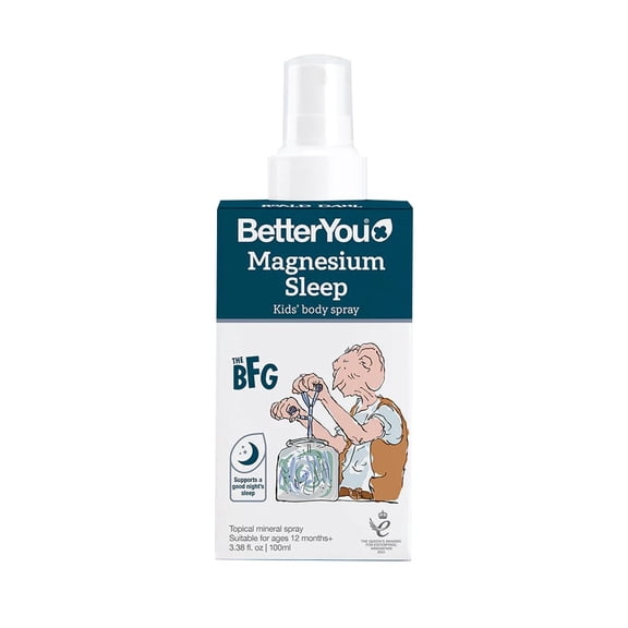 BetterYou Kids Magnesium Sleep Spray 100 ml (Pack of 6)