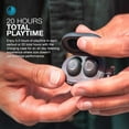 thumbnail image 4 of JLab JBuds Mini True Wireless Earbuds, Be Aware Audio, Bluetooth, IP55, Sage Grey, 4 of 11