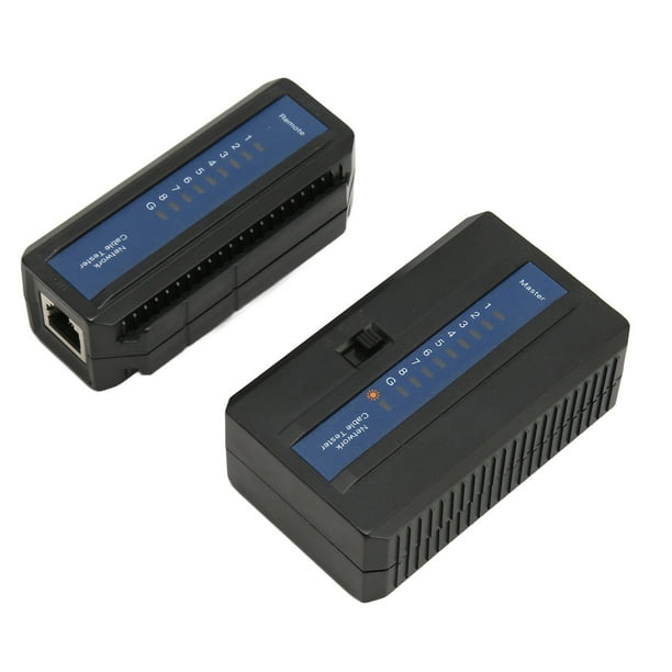 Probador De Cable De Red Rj11, Cable LAN, Línea Telefónica, Herramienta De Mantenimiento De Doble Propósito Para Cable UTP RJ45 RJ11 RJ12 CAT5 CAT6 CAT7