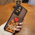 thumbnail image 3 of Matte Case for Redmi A1 K50 K40 GAMING K30 K20 10X 10C 10 9C 9T 9A 9 8 7 PRO 4G 5G Case Funda Coque Capa Shell Cute Little Tiger, 3 of 5