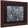 thumbnail image 2 of Trademark Fine Art "Toile Fabrics II" Canvas Art by Color Bakery Black Matte, Wood Frame, 2 of 4