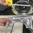 thumbnail image 6 of Gas Burner Gasket (300 Packs) 8.5 Inch Disposable Aluminum Foil Square Stove Burner Cover-gas Stove Protection Aluminum Foil Gasket, 6 of 8
