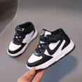 thumbnail image 4 of Nuevos zapatos de baloncesto para niños de primavera, zapatos de tabla alta, zapatillas blancas para niñas, calzado deportivo de moda coreana para niños, 4 of 5