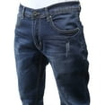 thumbnail image 5 of Hat and Beyond Men's Skinny Stretch Denim Jeans, 5 of 6
