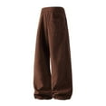 thumbnail image 5 of Vividxx Men's Casual Pants Retro Loose Corduroy Sweatpants Style Fashionable Relaxed Sports Long Trousers For Men, 5 of 5