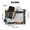 thumbnail image 3 of Excavator and Construction Machinery 2 Pack Pencil Pouch for 3 Ring Binder Smooth Zipper Folders with Pockets Clear Window Pencil Case, 3 of 6