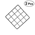thumbnail image 1 of 2 Pcs Multifunctionl Metal Mesh Photo Grid Panel Wall Decor Photo Wall Wall Display Organizer, 1 of 7