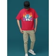 thumbnail image 2 of Frozeti the Yeti - Taste the Fun Dippin' Dots Graphic Men's T-shirt, 2 of 4