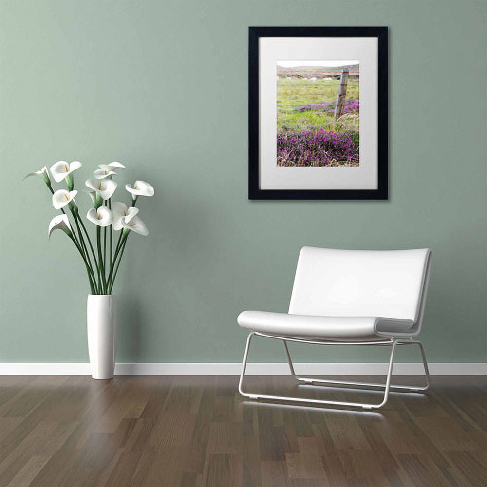 Trademark Fine Art "Symbol" Canvas Art by Philippe Sainte-Laudy, White Matte, Black Frame
