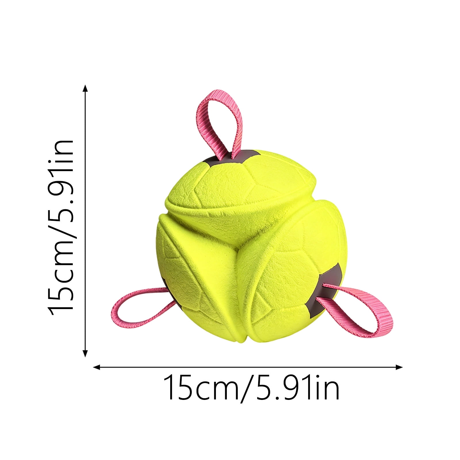 Interactive Dog Ball With Rope Tug-of-war Puppy Toy For Aggressive Chewers Teething Indoor Outdoor Play Home Use