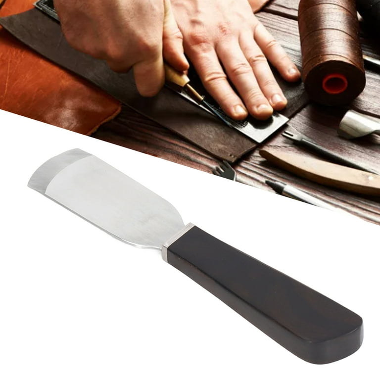 Skiving Knife For Leather Work, Leather Round Knife, Cutting Knife