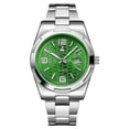 thumbnail image 2 of Resicozy Mens Watch Dress Stainless Quartz Watches with Arabic Numerals Elegant Date Display Watch 2026 Green, 2 of 6