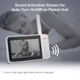 thumbnail image 2 of VTech VM5267 5” Digital Video Baby Monitor with Pan and Tilt and Night Light - White, 2 of 9