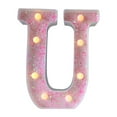 thumbnail image 3 of JilgTeok 5 Packs Colorful Light Up Letters LED Letter Lights for Proposal Statement Birthday Party Wedding Home Bar Decoration Scene Decorative Light Clearance, 3 of 3