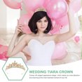 thumbnail image 2 of unbranded Tiara Con Rhinestone Para Vestido De Y Cómodo Para Uso Prolongado, 2 of 5