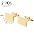 thumbnail image 2 of Cufflinks for Mens Unique Shirt Cuff Gift, Cufflinks Wedding Personalised Gifts Father Grandfather Dad - Style 1, 2 of 5