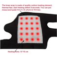 thumbnail image 2 of Battery Heated Knee Brace Wrap Rechargeable Lithium Electric Heating Pad Knee Hot Therapy 3 Temperature Control for Joint Pain, 2 of 5