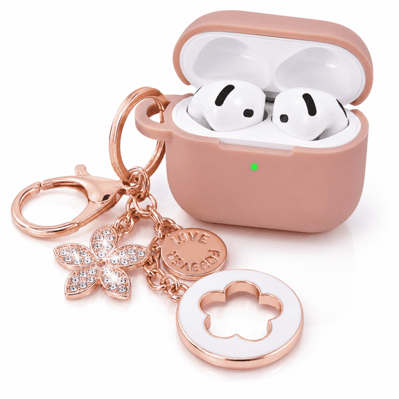 Apple AirPods 4 Silicone Case Cover with Anti-Drop Protection,Compatible with 4th Gen Wireless Earbuds