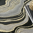 thumbnail image 6 of Nourison Prismatic Abstract Charcoal Grey 3'9" x 5'9" Area Rug, (4x6), 6 of 8