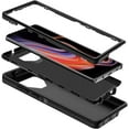 thumbnail image 5 of Designed for Samsung Galaxy Note 9 Heavy Duty Case, Triple Layer Protection Shockproof Dropproof Dustproof Anti-Scratch Phone Case Cover for Samsung Galaxy Note 9,Black, 5 of 7