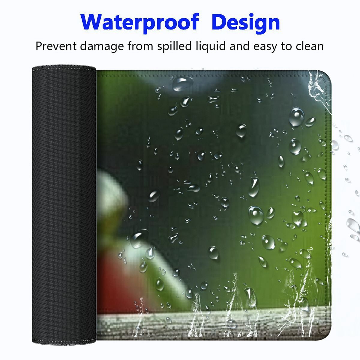 Heduofu Mousepad Mousemat with Rubber Base Desk Protector Pad for Laptop Mousemats Computer Desk Mat Non-Slip Desk Pad for Work Office Home 31.5x11.8 in