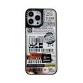 thumbnail image 1 of Rojo Blanco Venta Etiquetas Casetify Espejo Trasero Suave Parachoques Funda De Teléfono A Prueba De Golpes Para IPhone 11 12 13 Pro Max 14 Plus Cubierta, 1 of 4