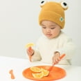 thumbnail image 4 of Reusable Cutlery Set of 4 (1 of Green, Pink, Blue, Orange) Plastic Plates, Spoons, Forks and Knives for Baby and Toddlers, 4 of 6