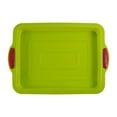 thumbnail image 1 of Rectangle Non Stick Cake Bread Silicone Baking Tray Pan DIY Bakeware Tool, 1 of 6