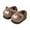 Brown, variant on Boys Girls Plush Winter Slippers, Cute Patterned Indoor Home Shoes, Warm Soft Non-Slip House Slippers for Kids 𝖢ozy Comfort