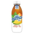 thumbnail image 5 of Diet Snapple Takes 2 to Mango Tea, 16 fl oz bottle, 6 Pack, All Natural No Artificial Flavor , Family Pack Drinks, 5 of 5