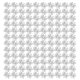thumbnail image 1 of 120pieces Flower Pendant Antique Silver Hollow Flower Bead With Hole For Diy, 1 of 5