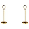 thumbnail image 3 of Baohd Contemporary Table Number Holder Photo Stand for Trendy Hotel Settings Gold 15cm 2Set, 3 of 6