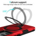 thumbnail image 2 of for Samsung Galaxy A25 5G Hybrid Case with Magnetic Ring Multi-Angle Stand, for Women Men [Excellent Grip Feeling] Drop Protective Case Cover for Samsung Galaxy A25 5G - Red, 2 of 9