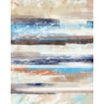 thumbnail image 2 of Alvarez, Cynthia 12x14 Black Ornate Wood Framed with Double Matting Museum Art Print Titled - Lines A, 2 of 4