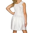 thumbnail image 2 of I.C. Collections Girls White Simple Nylon Slip, 4 - 14, 2 of 2